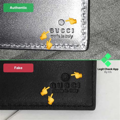 how to tell a gucci wallet is fake|how to spot a gucci wallet.